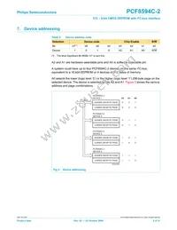 PCF8594C-2T/02 Datasheet Page 5