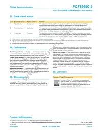 PCF8598C-2T/02 Datasheet Page 20