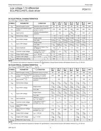 PCK111BD Datasheet Page 4