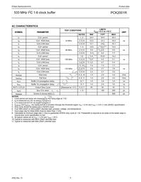 PCK2001RDB Datasheet Page 5