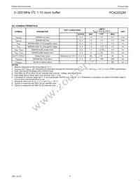 PCK2002MPW Datasheet Page 5