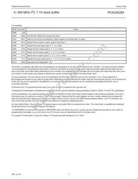 PCK2002MPW Datasheet Page 7