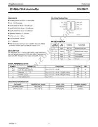PCK2002PD Datasheet Page 2