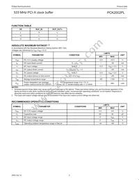 PCK2002PLPW Datasheet Page 3