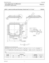 PCK210BD Datasheet Page 7