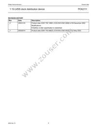 PCK2111BD Datasheet Page 8
