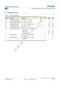 PCK351D Datasheet Page 7