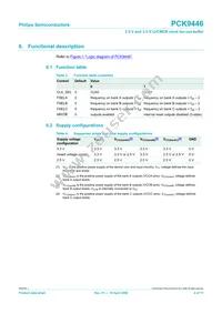 PCK9446BD Datasheet Page 4