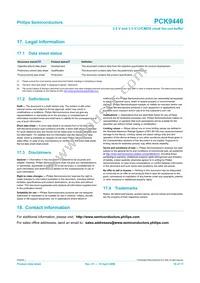 PCK9446BD Datasheet Page 16