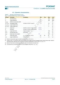 PCK9447BD Datasheet Page 6