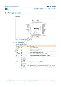 PCK9448BD Datasheet Page 3