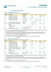 PCK9448BD Datasheet Page 5