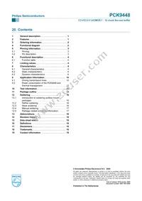 PCK9448BD Datasheet Page 20