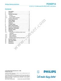 PCKEP14PW Datasheet Page 15