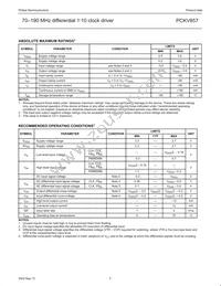 PCKV857EV Datasheet Page 5