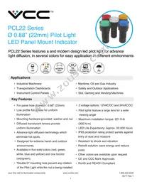 PCL2224V400B Datasheet Cover