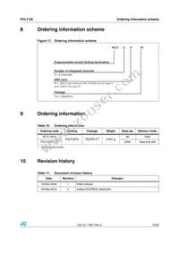 PCLT-2AT4-TR Datasheet Page 19