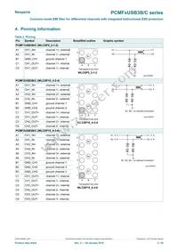 PCMF2USB3B/CZ Datasheet Page 2