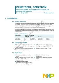 PCMF3DFN1X Datasheet Page 2