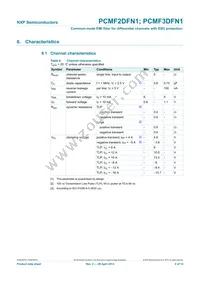 PCMF3DFN1X Datasheet Page 5