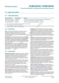 PCMF3DFN1X Datasheet Page 13