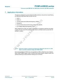 PCMF3USB30Z Datasheet Page 14