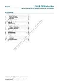 PCMF3USB30Z Datasheet Page 23