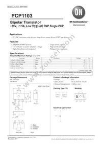 PCP1103-P-TD-H Datasheet Cover