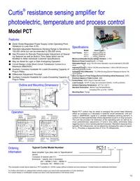 PCT-1 Datasheet Page 11