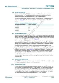 PCT2202UKZ Datasheet Page 13