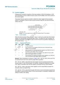 PCU9654PW Datasheet Page 8