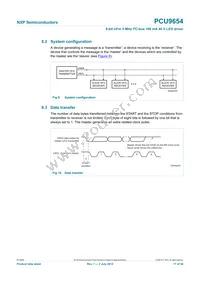 PCU9654PW Datasheet Page 17