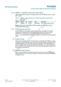 PCU9655PW Datasheet Page 15