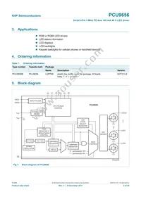 PCU9656B Datasheet Page 3