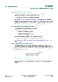 PCU9656B Datasheet Page 7