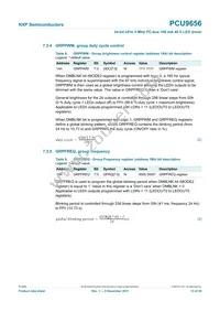 PCU9656B Datasheet Page 13