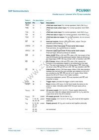 PCU9661B Datasheet Page 5