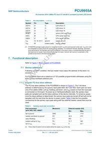 PCU9955ATWJ Datasheet Page 7