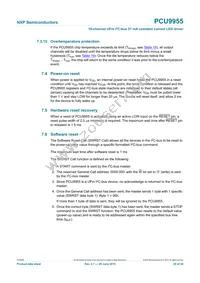 PCU9955TW Datasheet Page 20