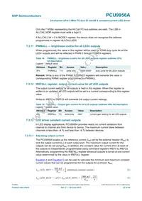 PCU9956ATWY Datasheet Page 23