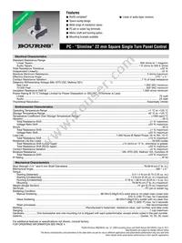 PCW1J-B24-KEB103L Datasheet Cover