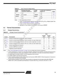 PCX7457VGU933NC Datasheet Page 13