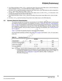PCX8240VTPU200EZD3 Datasheet Page 19