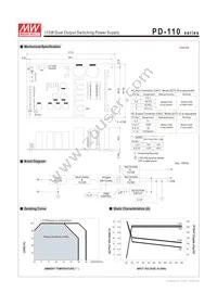 PD-110B Datasheet Page 2