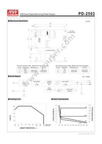 PD-2503 Datasheet Page 2