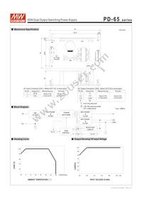 PD-65A Datasheet Page 2