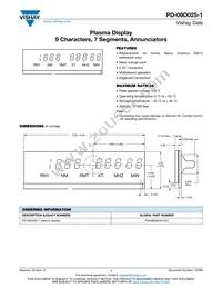 PD009D02501S51 Datasheet Cover