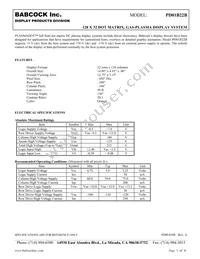 PD01B22B Datasheet Cover