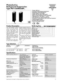 PD112CNB25BP Datasheet Cover