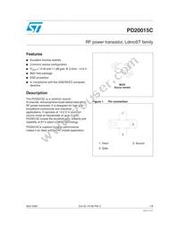 PD20015C Datasheet Cover